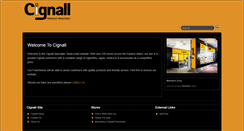 Desktop Screenshot of cignall.com.au